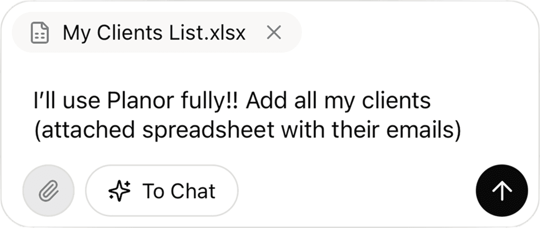 Example of adding a client