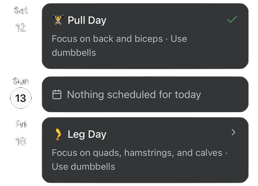 Example of client using the app